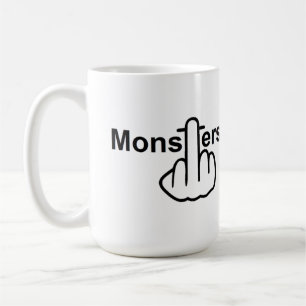 Taza De Café Flip de Monstruo de Ave Mug