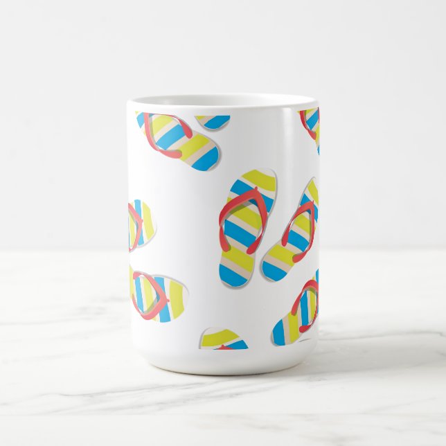 Taza De Café Flip Flop Beach (Centro)