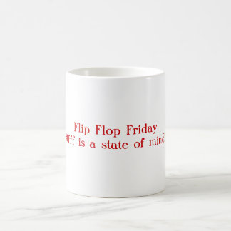 Taza De Café Flip-flop viernes