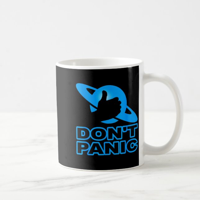Taza De Café Flipn Sweet Don't Panic  (Derecha)