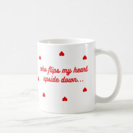Taza De Café Flips My Heart - Mugs (Versión 2)