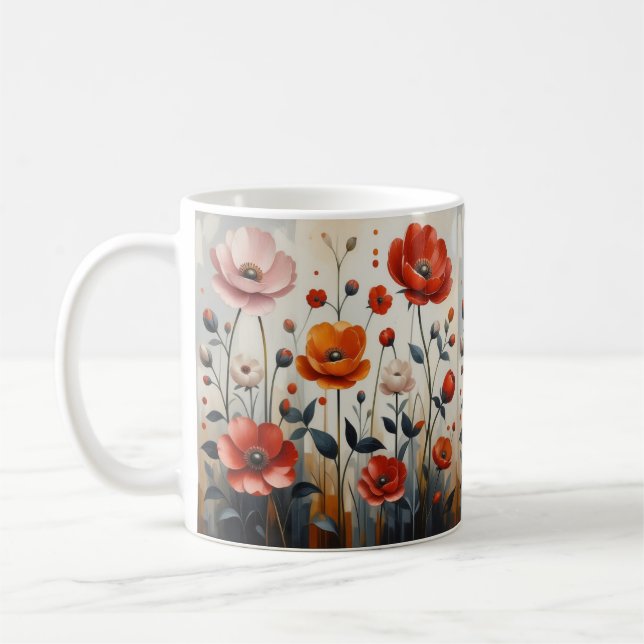 Taza De Café flor (Izquierda)