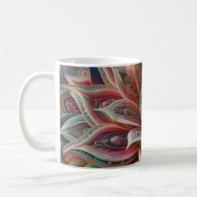 Taza De Café flor (Izquierda)