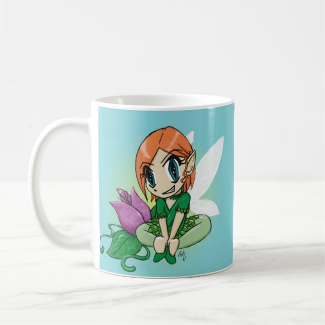 Taza De Café Flor (Izquierda)