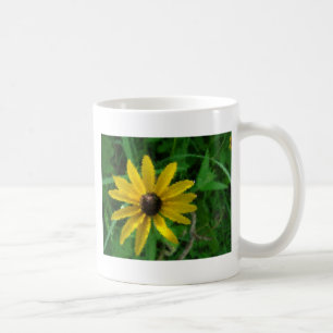 Taza De Café Flor abstracta