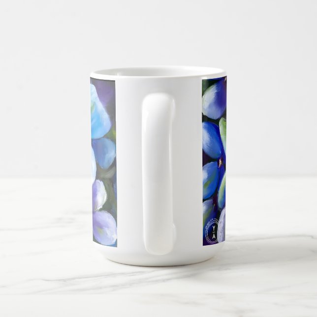 Taza De Café Flor azul (Mango)