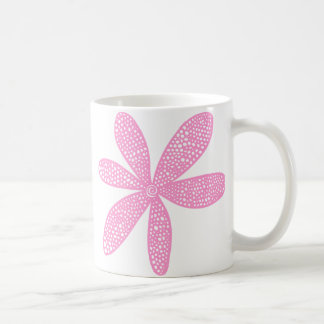 Taza De Café Flor Bonita - Rosa