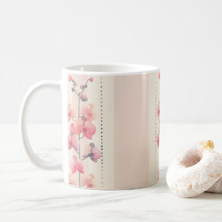 Taza De Café Flor Clásica Mug