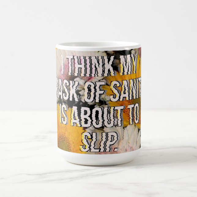 Taza De Café Flor con cita (Centro)