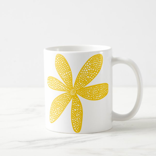 Taza De Café Flor de bonito - Ámbar (Derecha)