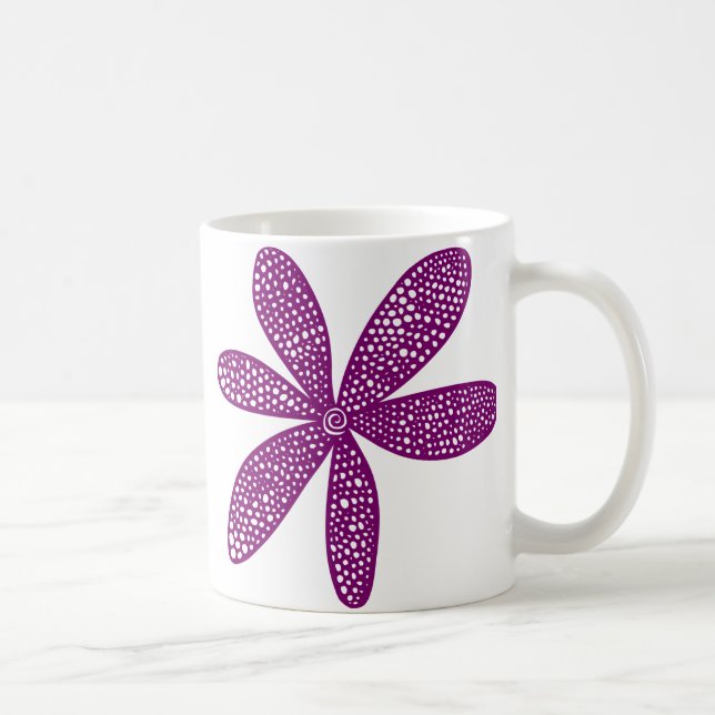 Taza De Café Flor de bonito - Pluma (Derecha)