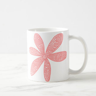 Taza De Café Flor de bonito - Rosa suave