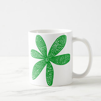 Taza De Café Flor de bonito - Verde de hierba