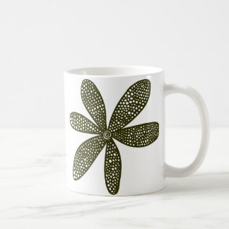 Taza De Café Flor de bonito - Verde turbio