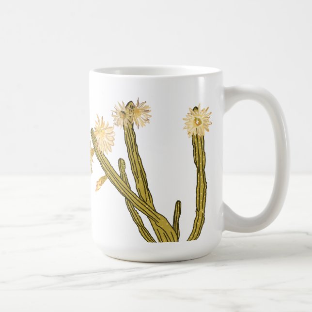 Taza De Café Flor de Cactus (Derecha)