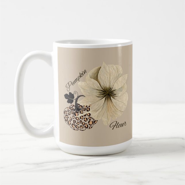 Taza De Café Flor de calabaza (Izquierda)
