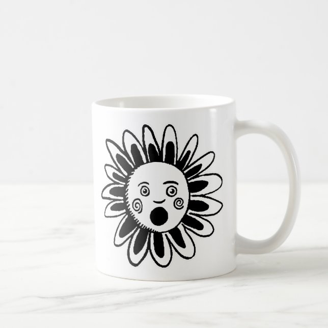 Taza De Café Flor de canto (Derecha)