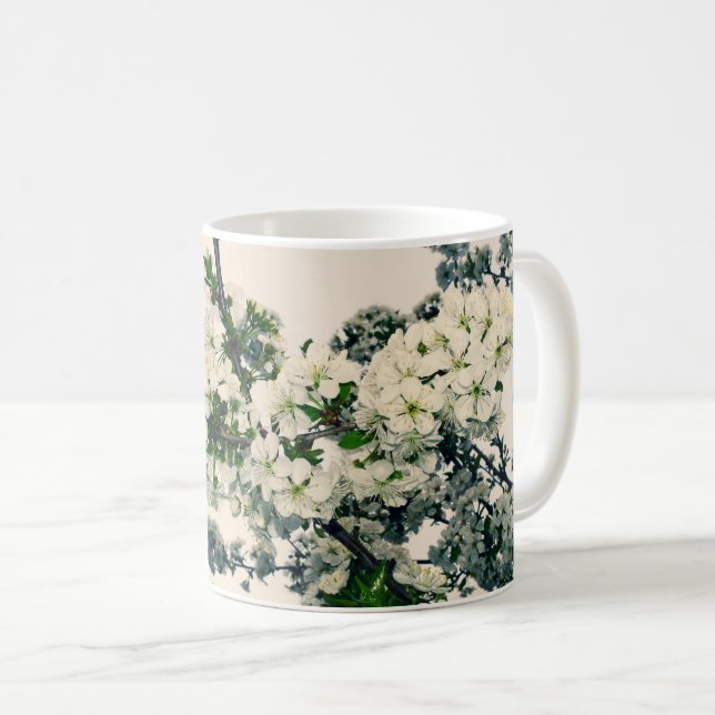 Taza De Café Flor de cerezo (Anverso derecho)