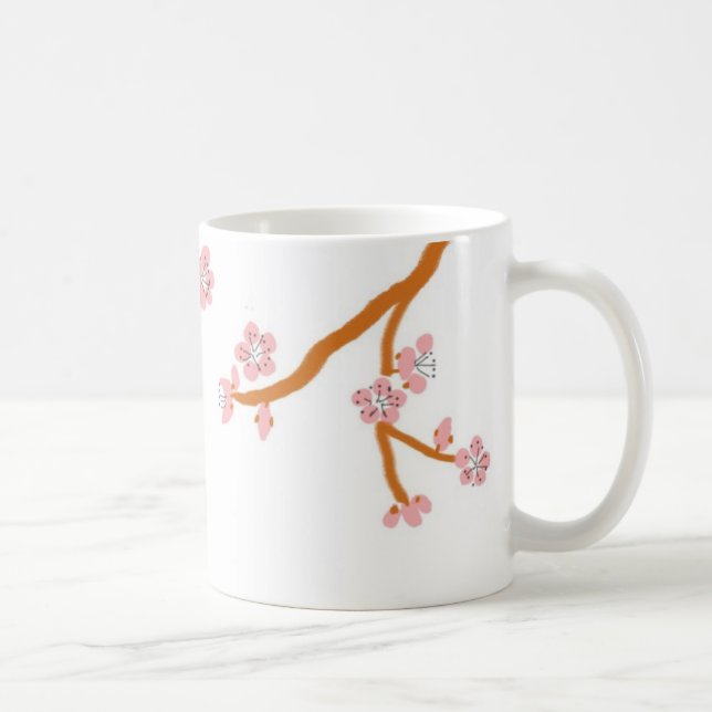 Taza De Café flor de cerezo (Derecha)