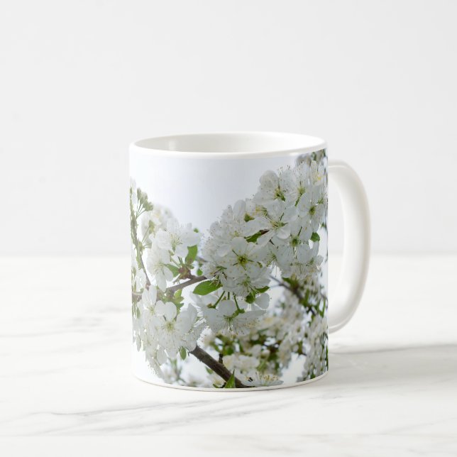 Taza De Café Flor de cerezo  - (Anverso derecho)