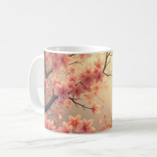 Taza De Café Flor de cerezo de primavera