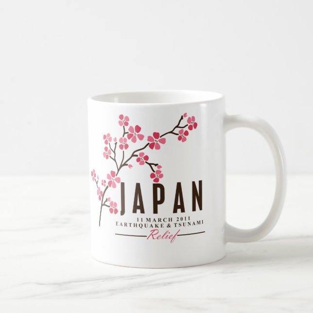 TAZA DE CAFÉ FLOR DE CEREZO - JAPÓN (Derecha)