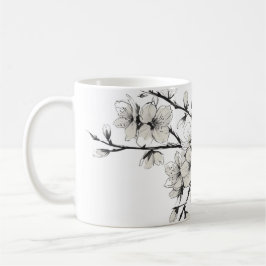 Taza De Café Flor de cerezo japonesa Sakura Mug3