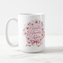 Taza De Café Flor de Cerezo : La Belleza Florece de Nuevo