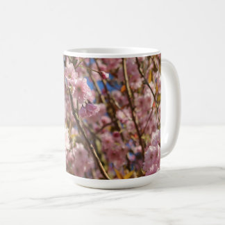 Taza De Café Flor de cerezo rosa de primavera