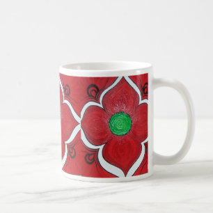 Taza De Café Flor de Chakra Lotus de la raíz