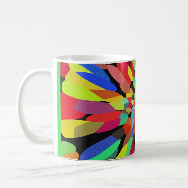 Taza De Café Flor de confetán (Izquierda)