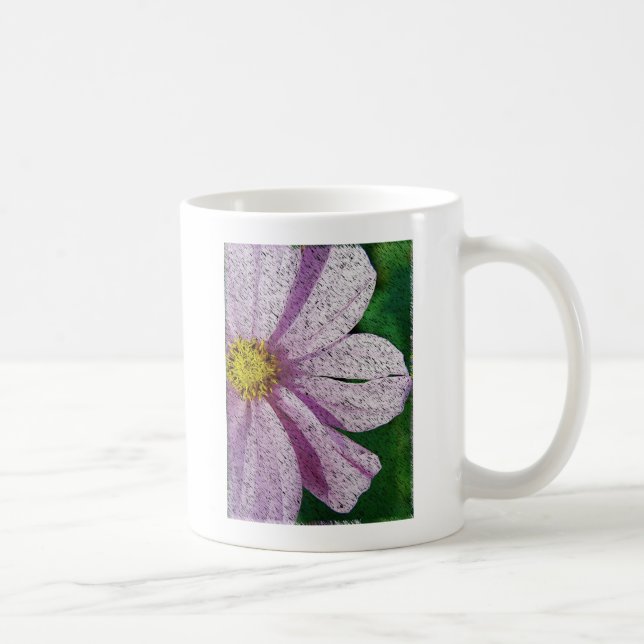 Taza De Café Flor de Cosmo (Derecha)