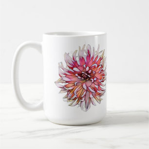 TAZA DE CAFÉ FLOR DE DALIA