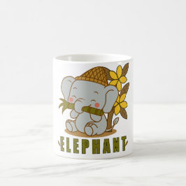 Taza De Café flor de elefante y champa