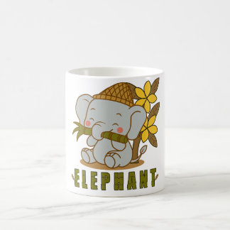 Taza De Café flor de elefante y champa