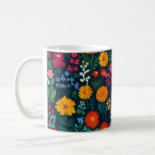 TAZA DE CAFÉ FLOR DE JARDÍN