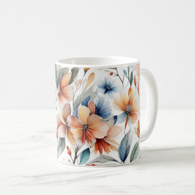 Taza De Café Flor de jengibre (Anverso derecho)