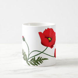 Taza De Café Flor de la amapola