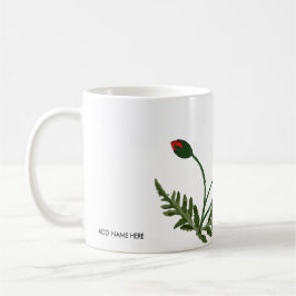 Taza De Café Flor de la amapola