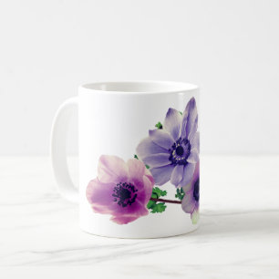 Taza De Café Flor de la anémona