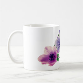 Taza De Café Flor de la anémona