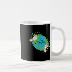Taza De Café Flor de la Madre Tierra Protección Ambiental Natur