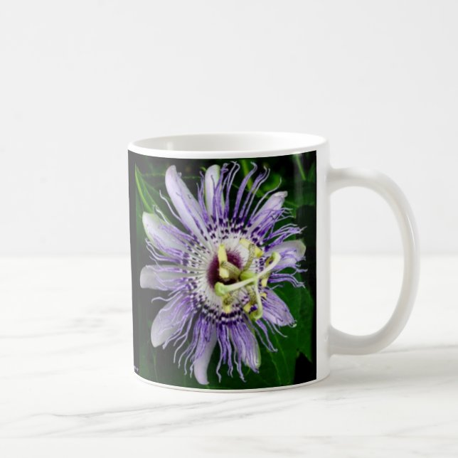 Taza De Café Flor de la pasión (Derecha)