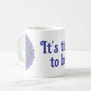 Taza De Café Flor de la Vida - Mandala Estilo India 2