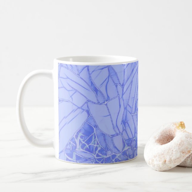 Taza De Café Flor de lavanda (Con donut)