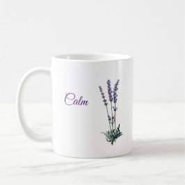 Taza De Café Flor de lavanda Calm Mug