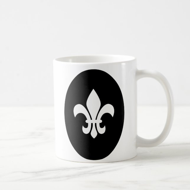 Taza De Café Flor de Lis (Derecha)