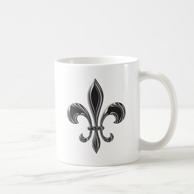 Taza De Café Flor de lis - Stripey (Derecha)