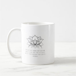 Taza De Café Flor de Lotus