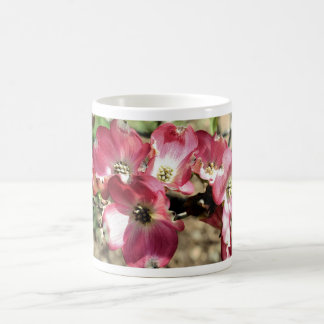Taza De Café Flor de madera rosa